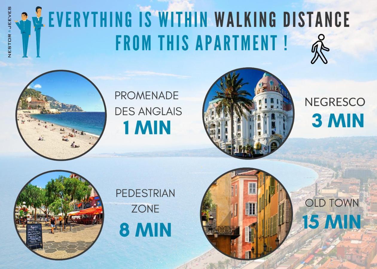 Nestor&Jeeves - Zen - Central - Very Close Beaches Nice Exteriör bild